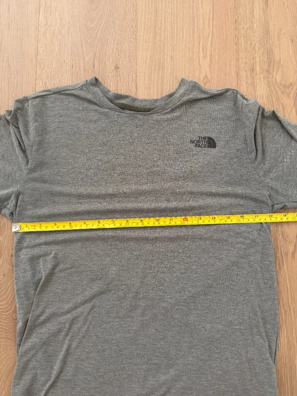 The North Face Shirt Men Small Wander Long Sleeve Taupe Green Heather NF0A53BR